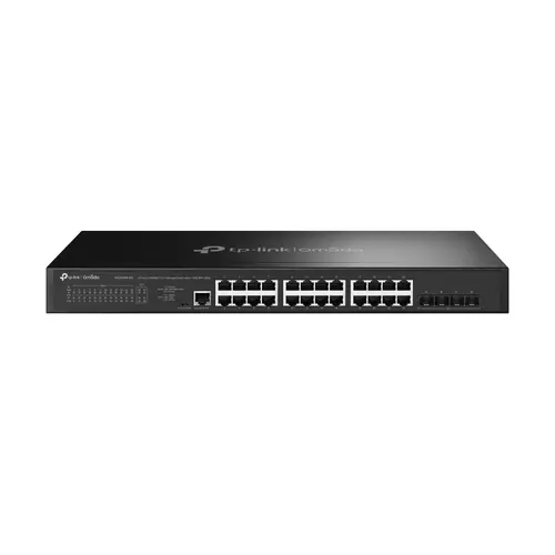 TP-Link Omada SG3428X-M2 przełącznik sieciowy Zarządzany L2+ 2.5G Ethernet (100/1000/2500) 1U Czarny