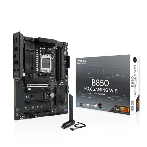 ASUS B850 MAX GAMING WIFI AMD B850 Gniazdo AM5 ATX