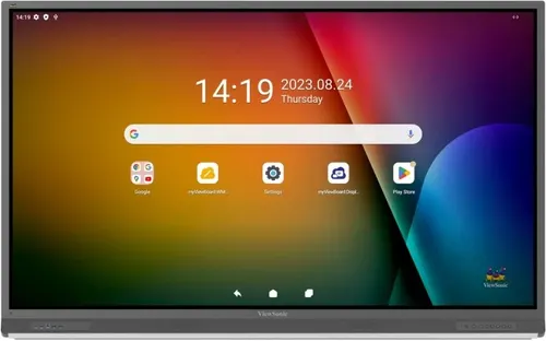 Viewsonic IFP7552-2F tablica interaktywna 190,5 cm (75") 3840 x 2160 px Ekran dotykowy Czarny HDMI