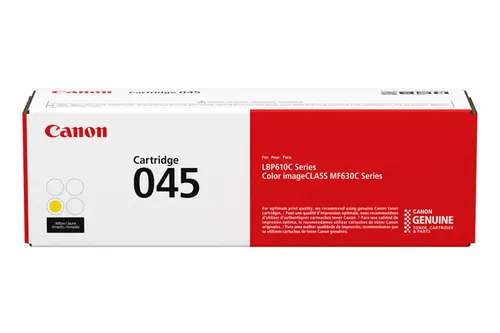 Canon 045 kaseta z tonerem 1 szt. Oryginalny Żółty
