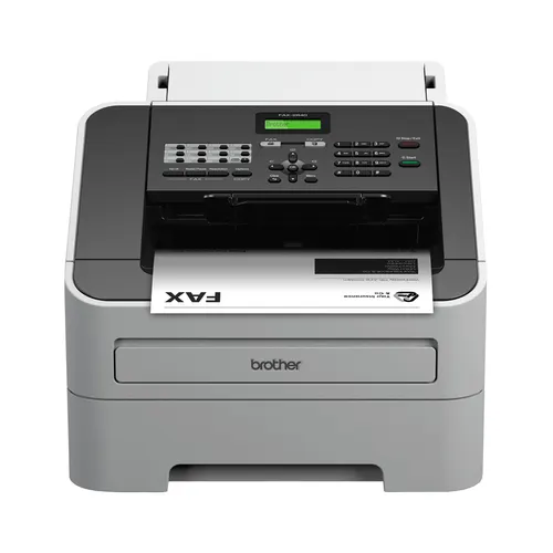 Brother FAX-2840 faks Laser 33,6 Kbit/s A4 Czarny, Szary