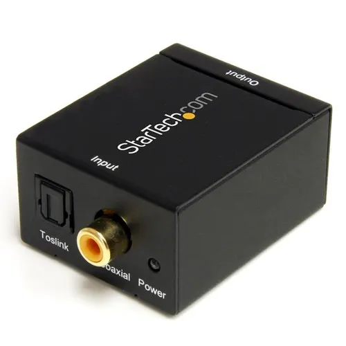 StarTech.com SPDIF2AA konwerter plików audio Czarny