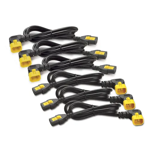 APC AP8702R-WW kabel zasilające Czarny 0,6 m IEC C14 C14 panel