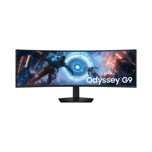 Samsung G91F monitor komputerowy 124,5 cm (49") 5120 x 1440 px Dual QHD LCD Czarny