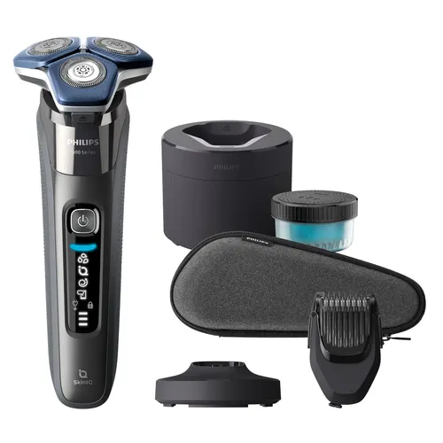 Philips SHAVER Series 7000 S7887/58 maszynka do golenia Golarka rotacyjna Przycinarka Chrom