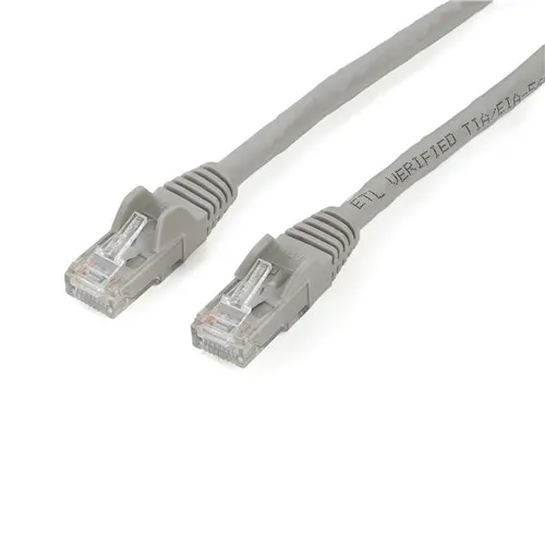 StarTech.com N6PATC2MGR kabel sieciowy Szary 2 m Cat6 U/UTP (UTP)