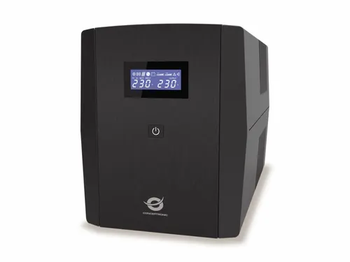 Conceptronic ZEUS08EM zasilacz UPS Technologia line-interactive 1,5 kVA 900 W 5 x gniazdo sieciowe