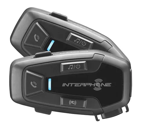 Interphone INTERPHOUCOM7RTP interkom motocyklowy 1000 m Czarny