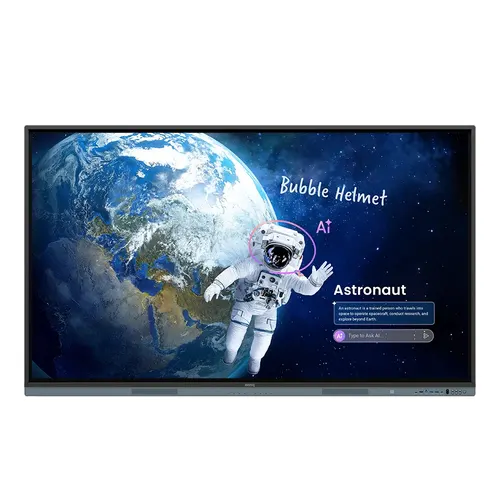 BenQ RM7505 tablica interaktywna 190,5 cm (75") 3840 x 2160 px Ekran dotykowy Czarny
