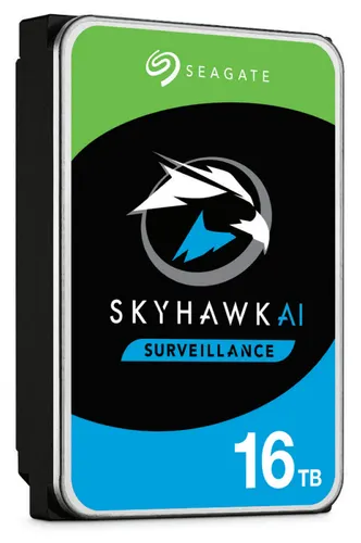 Seagate SkyHawk AI dysk twardy 16 TB 7200 RPM 256 MB 3.5" SATA III
