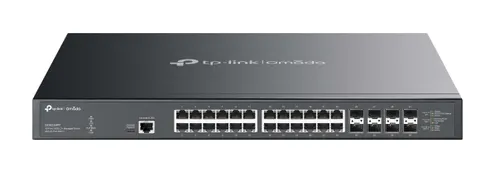 TP-Link Omada SX3832MPP przełącznik sieciowy Zarządzany L2+ 10G Ethernet (100/1000/10000) Obsługa PoE Szyna DIN Czarny