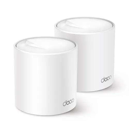 TP-Link Deco X50 (2-pack) Dual-band (2.4 GHz/5 GHz) Wi-Fi 6 (802.11ax) Biały 3 Wewnętrzny