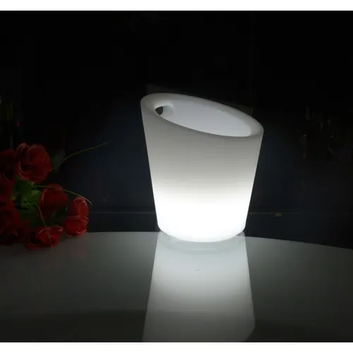 Techly I-LED ICEBUCKET elektryczny dzbanek na lód Biały