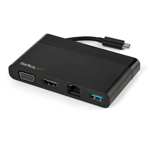 StarTech.com DKT30CHVCM stacja dokująca Przewodowa USB 3.2 Gen 1 (3.1 Gen 1) Type-C Czarny