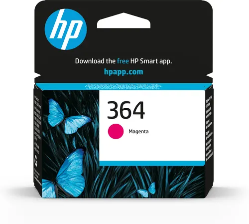 HP 364 oryginalny wkład atramentowy purpurowy (CB319EE#ABB)