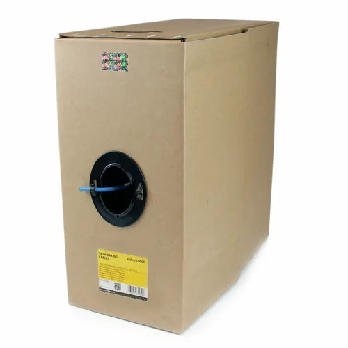 StarTech.com WIR6CMRBL kabel sieciowy Niebieski 304,9 m Cat6 U/UTP (UTP)