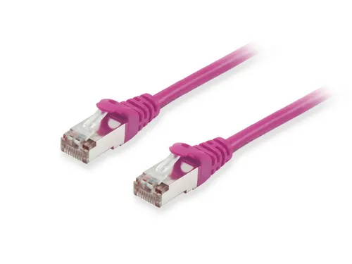 Equip 606813 kabel sieciowy Fioletowy 25 m Cat6a S/FTP (S-STP) Okrągły
