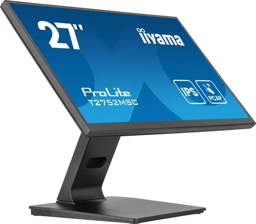 iiyama ProLite T2752MSC-B1AG monitor komputerowy 68,6 cm (27") 1920 x 1080 px Full HD LED Ekran dotykowy Czarny