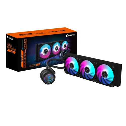 GIGABYTE AORUS WATERFORCE II 360 Procesor Chłodnica cieczy all-in-one 12 cm Czarny (2228-00E)