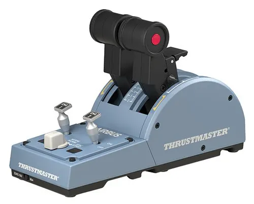 Thrustmaster TCA Quadrant Airbus Edition Czarny, Niebieski USB Flight Sim Analogowa/Cyfrowa PC