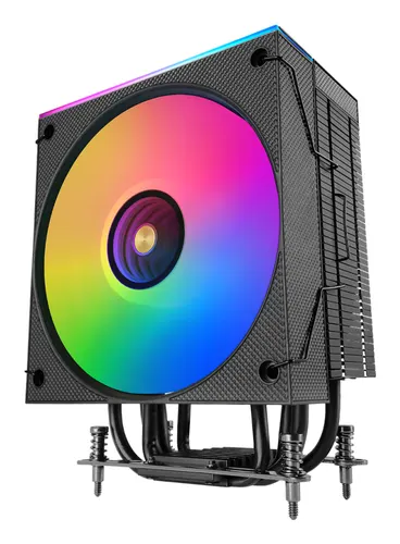 Mars Gaming MCPU-LCD Procesor Chłodnica powietrza 12 cm Czarny 1 szt.