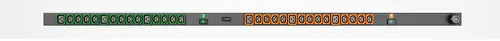Vertiv GXPB306-103PN6PS6-LP-IP44 rozdzielacz zasilania PDU 30 x gniazdo sieciowe Czarny