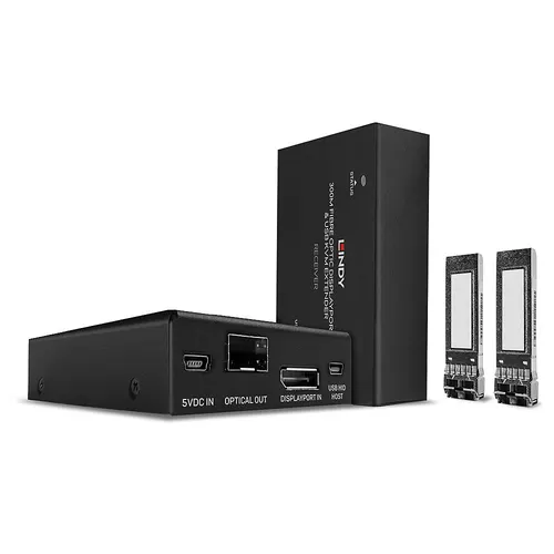 Lindy 39376 przedłużacz KVM Nadajnik i odbiornik