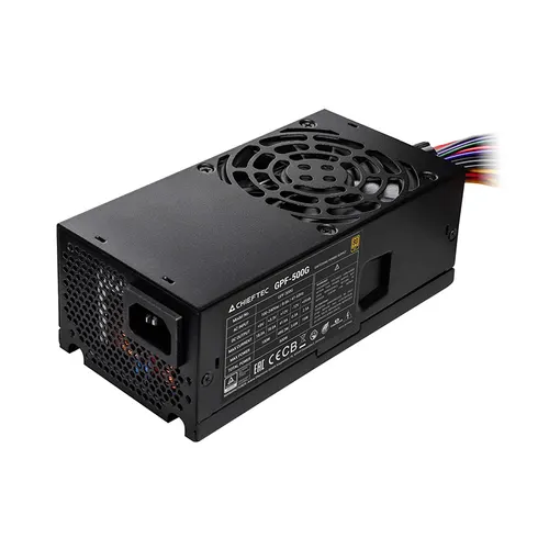 Chieftec Smart GPF-500G moduł zasilaczy 500 W 24-pin ATX TFX Czarny