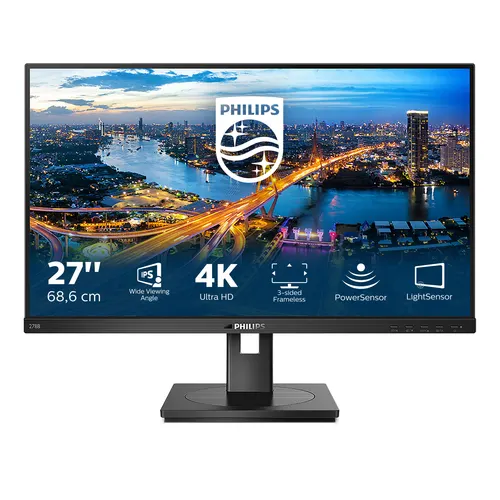 Philips B Line 278B1/00 monitor komputerowy 68,6 cm (27") 3840 x 2160 px 4K Ultra HD LED Czarny
