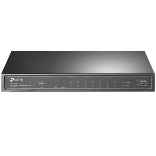 TP-Link TL-SG1210P przełącznik sieciowy Nie zarządzany Gigabit Ethernet (10/100/1000) Obsługa PoE Szary