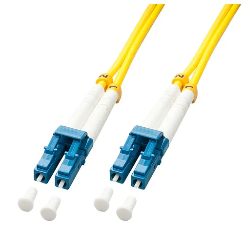 Lindy 47456 kabel InfiniBand / światłowodowy 20 m LC Żółty