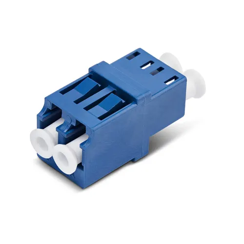 StarTech.com LCLCSMCOUPLER adapter światłowodowy LC/UPC 1 szt. Niebieski, Biały