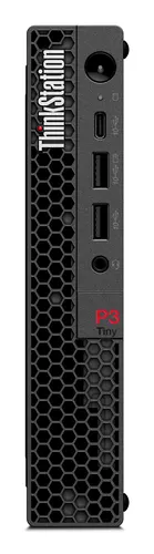 Lenovo ThinkStation P3 Tiny Intel® Core™ i7 i7-14700 16 GB DDR5-SDRAM 1 TB SSD Windows 11 Pro Mini PC Czarny