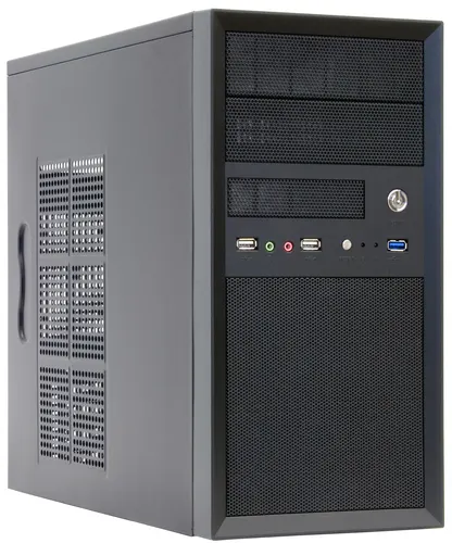 Chieftec CT-01B-OP zabezpieczenia & uchwyty komputerów Mini Tower Czarny