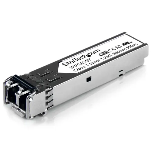 StarTech.com SFPGESST moduł przekaźników sieciowych Swiatłowód 1250 Mbit/s SFP 850 nm