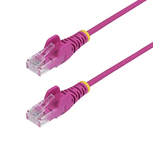 StarTech.com N6PAT15MPKS kabel sieciowy Różowy 15 m Cat6 U/UTP (UTP) Okrągły
