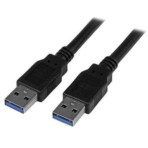 StarTech.com USB3SAA3MBK kabel USB USB 3.2 Gen 1 (3.1 Gen 1) 3 m USB A 5 Gbit/s Czarny