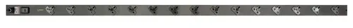 Vertiv EGVHVBB152-102UKRPS6-IP44 rozdzielacz zasilania PDU 15 x gniazdo sieciowe Czarny