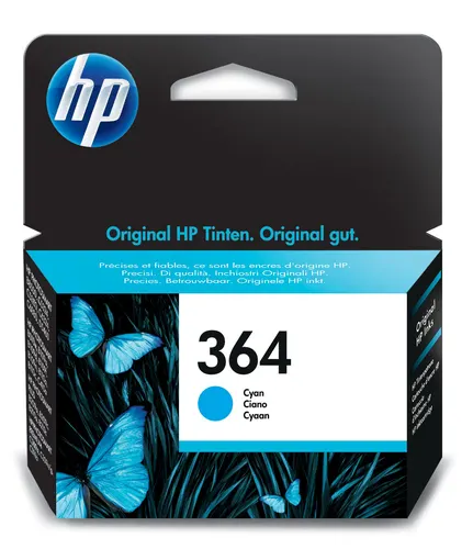 HP 364 oryginalny wkład atramentowy błękitny (CB318EE#ABB)