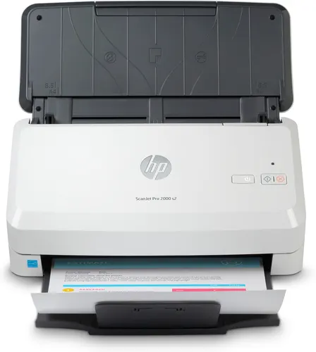 HP Scanjet Pro 2000 s2 Sheet-feed Scanner Skaner z podajnikiem 600 x 600 DPI A4 Czarny, Biały