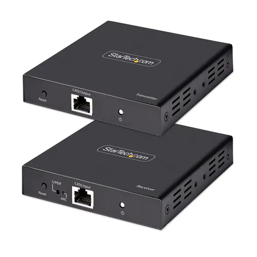 StarTech.com 4K70IC-EXTEND-HDMI przedłużacz AV Nadajnik i odbiornik AV Czarny