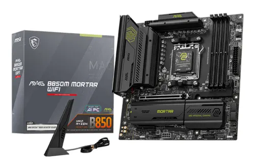 MSI MAG B850M MORTAR WIFI płyta główna AMD B850 Gniazdo AM5 micro ATX