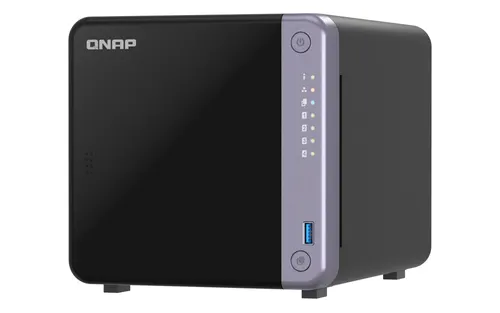 QNAP TS-432X NAS Tower Alpine Alpine AL-524 4 GB DDR4 QNAP QTS Czarny (TS-432X-4G)