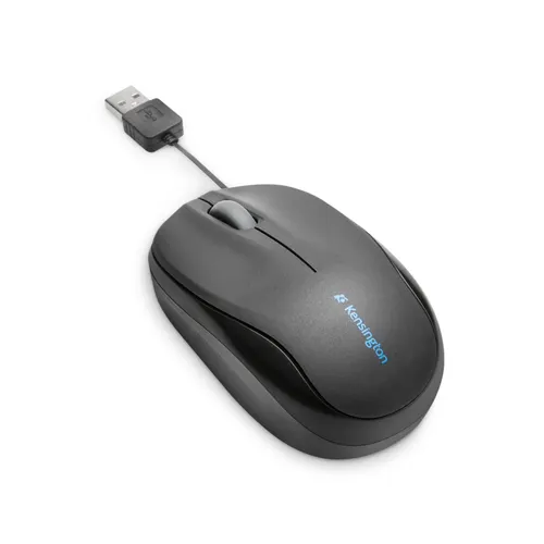 Kensington Mysz mobilna Pro Fit ze zwijanym kablem