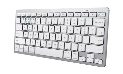 Trust 24651 klawiatura Uniwersalne Bluetooth QWERTY US English Srebrny