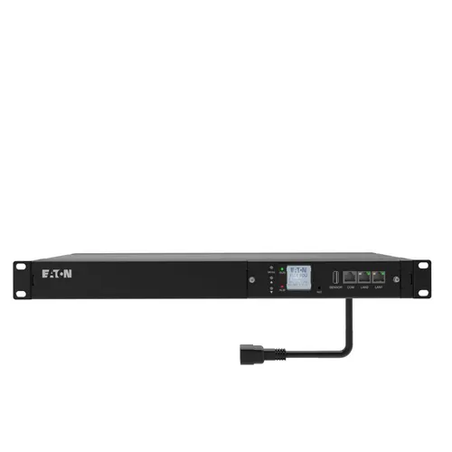 Eaton FLXTMIC20C1 rozdzielacz zasilania PDU 8 x gniazdo sieciowe 1U Czarny