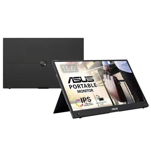 ASUS ZenScreen MB16AWP monitor komputerowy 39,6 cm (15.6") 1920 x 1080 px Full HD LED Czarny