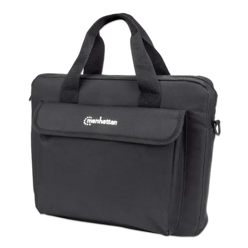 Manhattan 439862 torba na laptop 31,8 cm (12.5") Obudowa na messenger Czarny