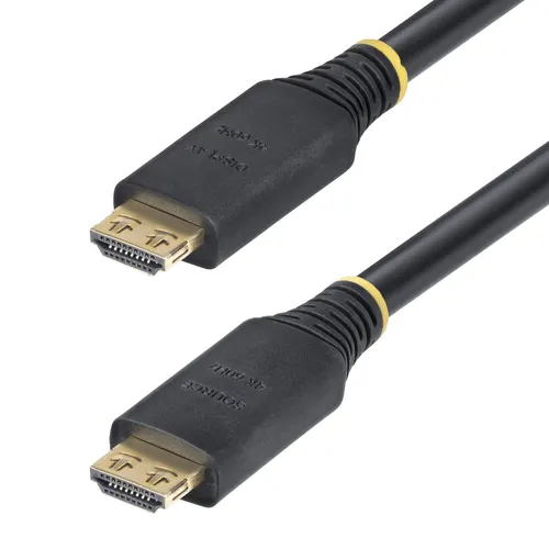 StarTech.com HDMI2-CABLE-GRIP-15M kabel HDMI HDMI Typu A (Standard) Czarny