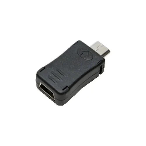 LogiLink AU0010 przejściówka do kabli Micro USB Mini USB Czarny